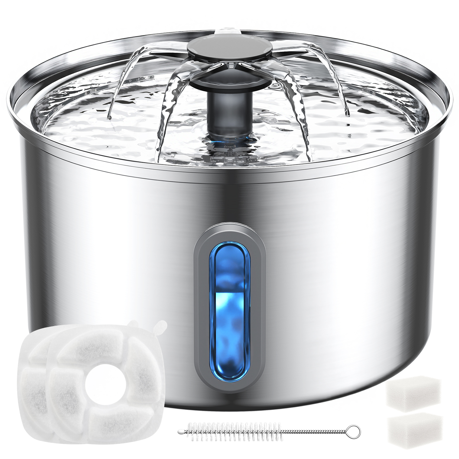 An application scenario or product detail of stainless steel cat water fountain - Image 14