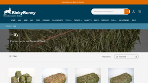 Binky Bunny - Premium Hay Products