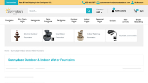 SunnyDaze Decor - Water Fountains