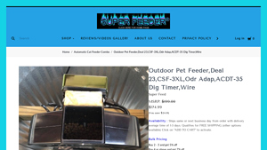 Super Feeder - CSF-3XL Combo Cat Feeder