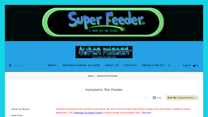 Super Feeder Store - Cat Auto Feeder CSF-3 Basic