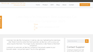 SZPetrust - Litter-Robot 4 vs. MeoWant M1
