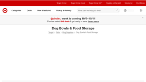 Target - Dog Bowls & Smart Feeders