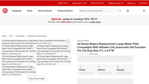 Nispira - Replacement Large Water Filter