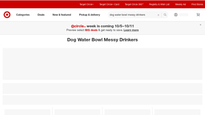 Target - Non-Skid Dog Water Bowls