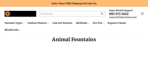 The Blissful Place - Animal Fountains Collection