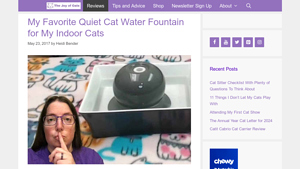 PetSafe - Creekside Cat Water Fountain