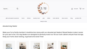 The Love Made Home - Elevated Dog Feeders