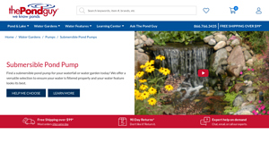The Pond Guy - Submersible Pond Pumps