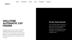 Welltobe - Automatic Cat Feeder