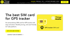 Things Mobile - GPS Tracking SIM Card