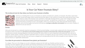 ThirstyCat - Ceramic Cat Water Fountains