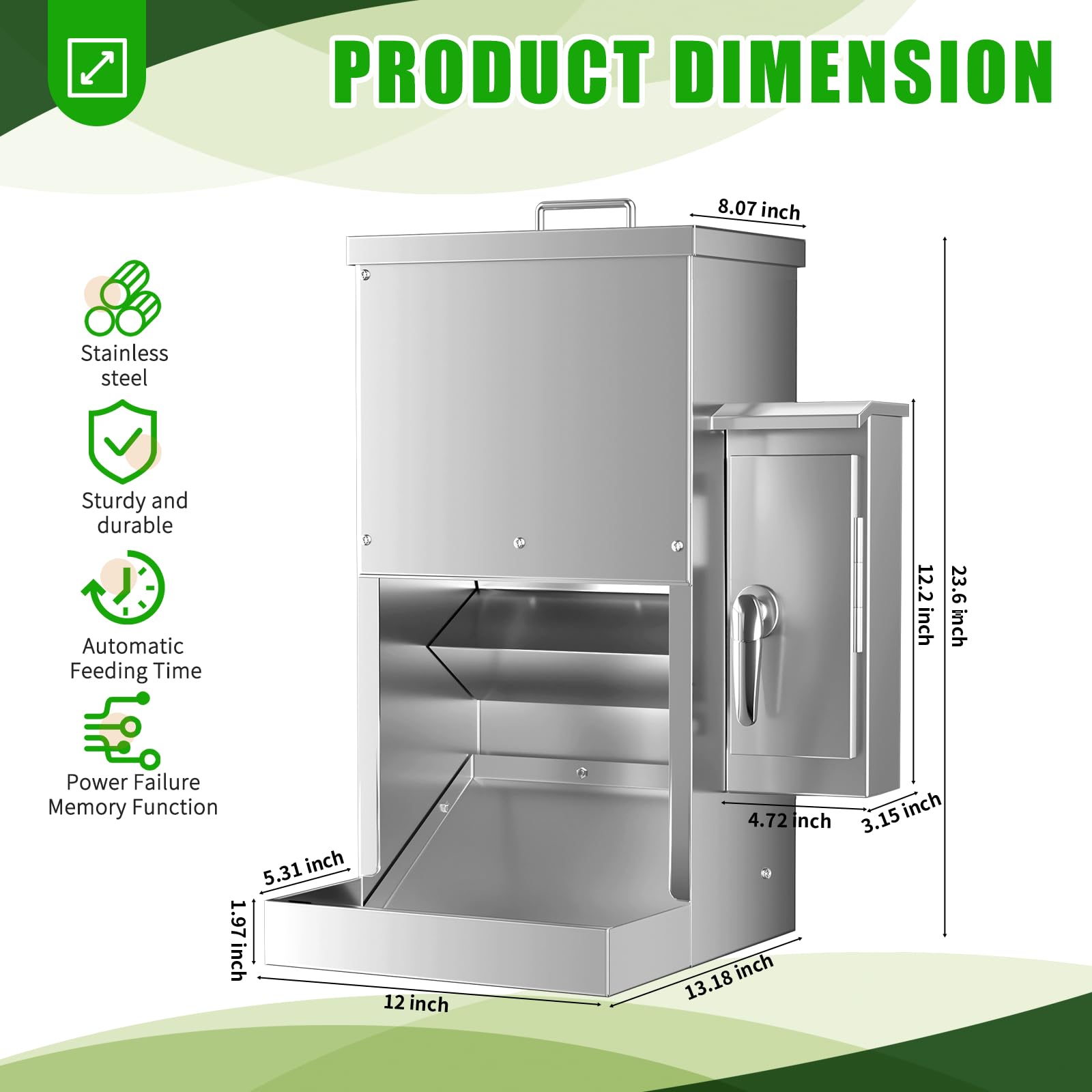 An application scenario or product detail of time released dog feeder - Image 7