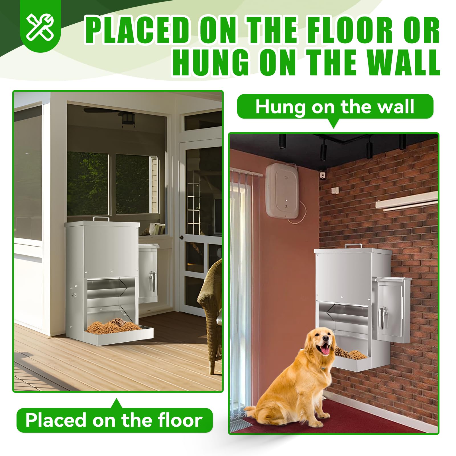 An application scenario or product detail of time released dog feeder - Image 13