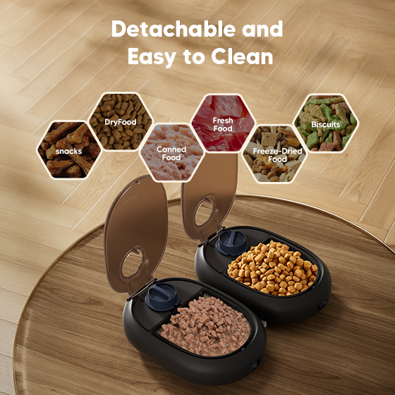 An application scenario or product detail of timed wet food feeder - Image 13