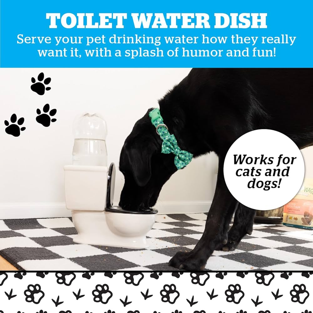 An application scenario or product detail of toilet water bowl for dogs - Image 12