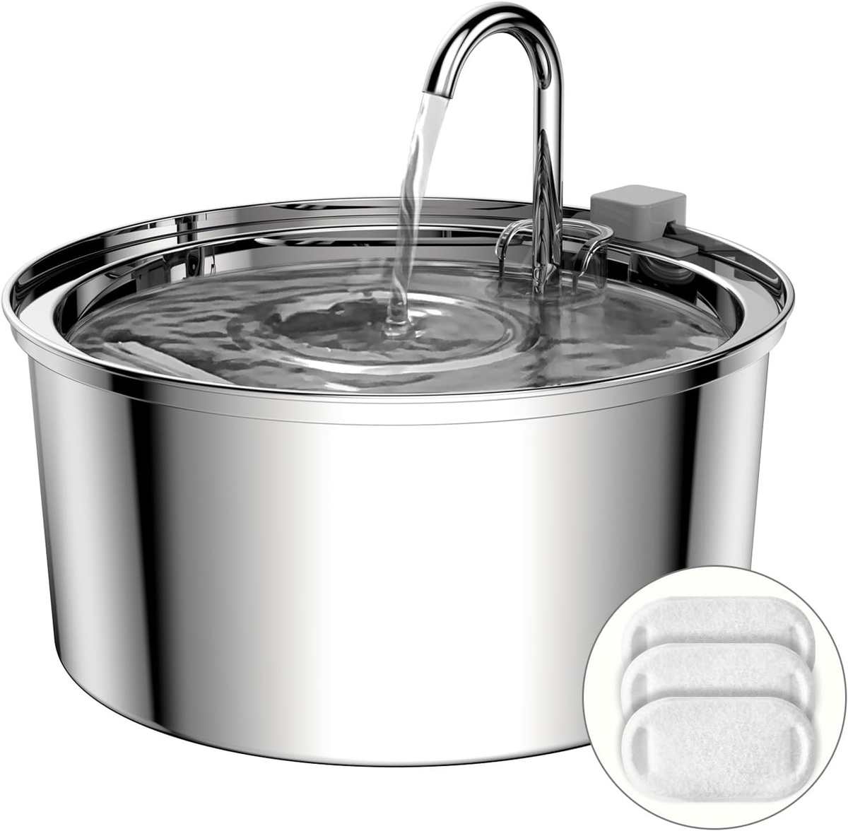 An application scenario or product detail of tomxcute cat water fountain - Image 3