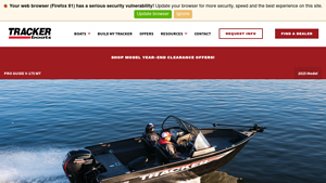 Tracker - PRO GUIDE V-175 WT