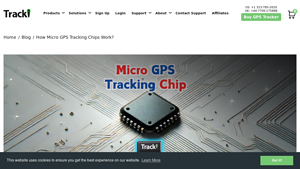 Tracki - Micro GPS Tracking Chips