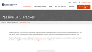 Track Your Truck - Passive GPS Tracker