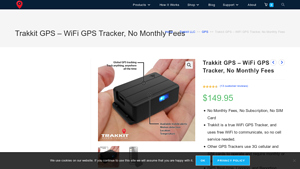 Trakkit - WiFi GPS Tracker