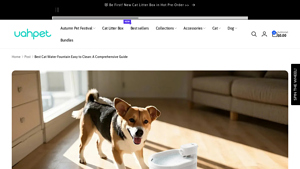 UAHPet - Key Features of an Easy-to-Clean Cat Water Fountain