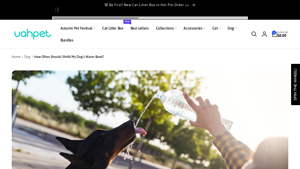 UAHPET - Stainless Steel Pet Fountains