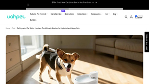 Uahpet - Refrigerated Cat Water Fountains