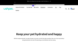 Uahpet - Cat & Dog Water Fountains