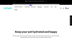 Uahpet - Cat and Dog Water Fountains