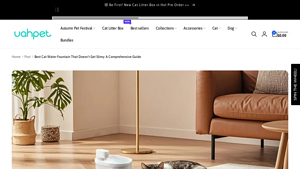 Uahpet - Best Cat Water Fountain