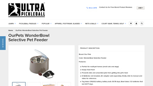 Our Pets - WonderBowl Selective Pet Feeder