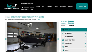 Tracker - 2025 Pro Guide™ V-175 Combo