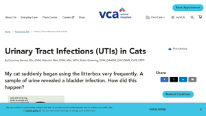 VCA Hospitals - Cat UTI Treatment