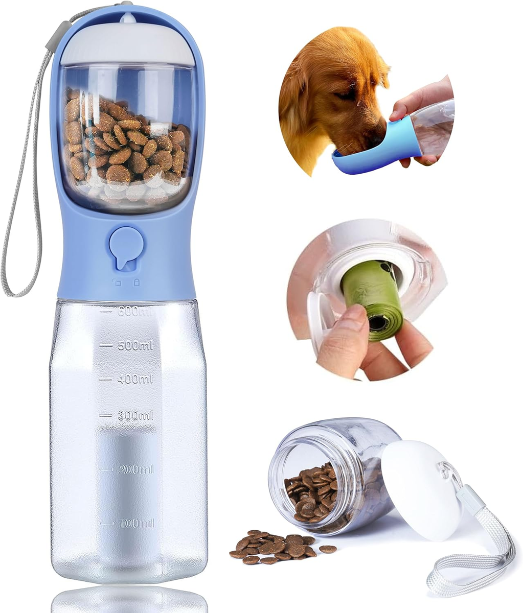 An application scenario or product detail of water and food dispenser for dogs - Image 1