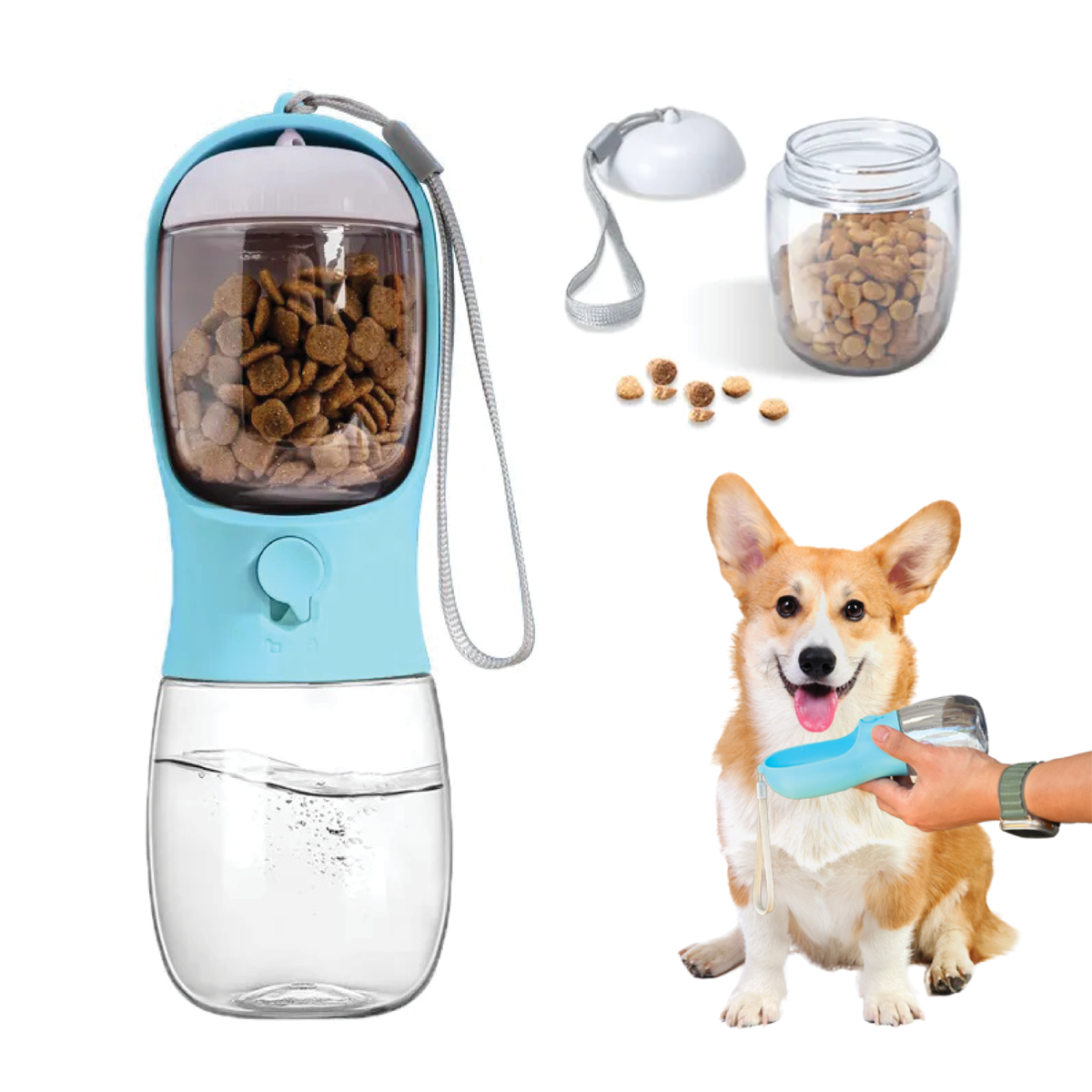 An application scenario or product detail of water and food dispenser for dogs - Image 7