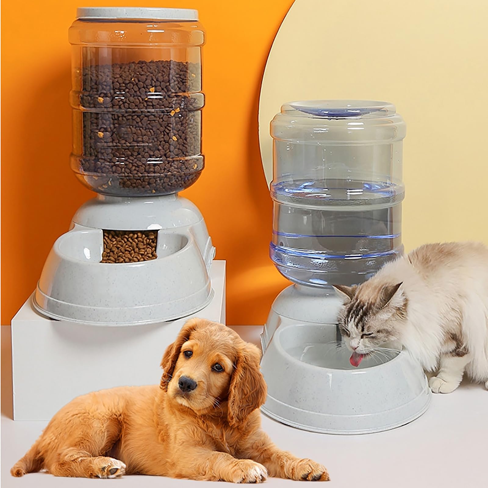 An application scenario or product detail of water and food dispenser for dogs - Image 10