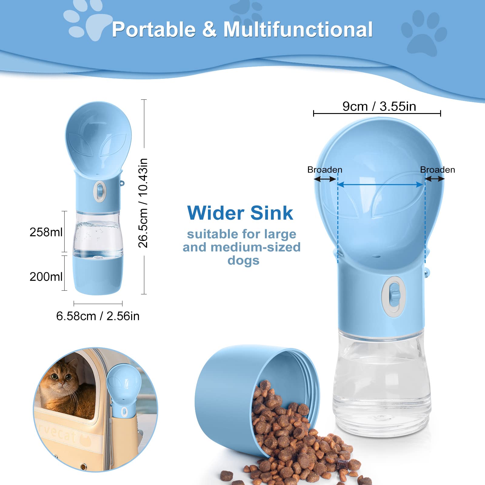 An application scenario or product detail of water and food dispenser for dogs - Image 17