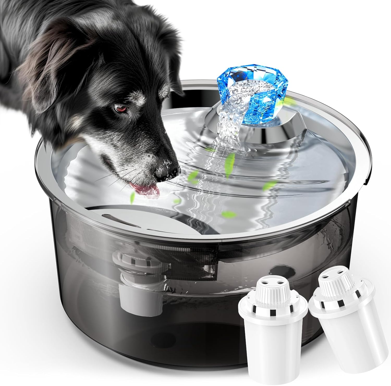 An application scenario or product detail of water bowl fountain for dogs - Image 5