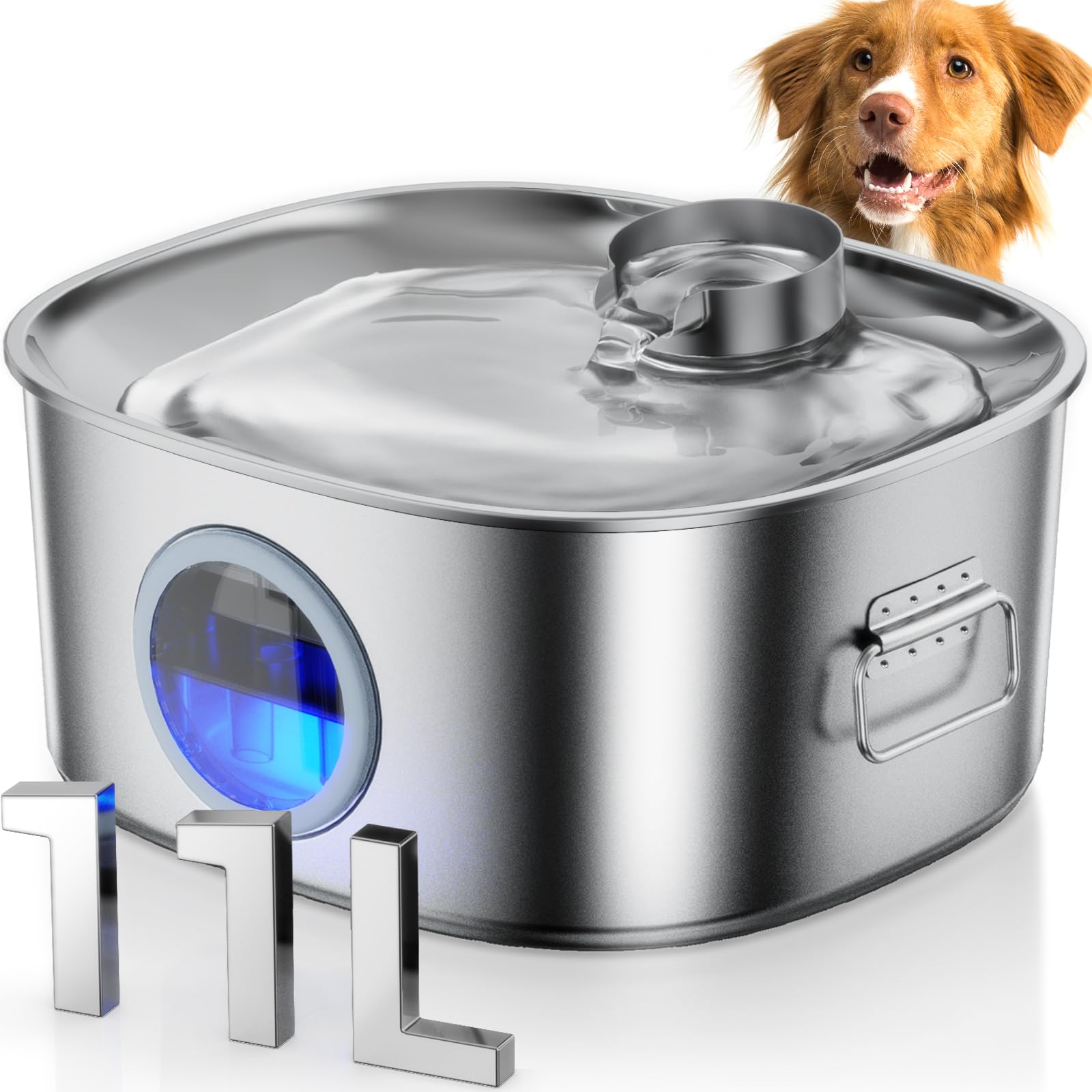 An application scenario or product detail of water bowl fountain for dogs - Image 15