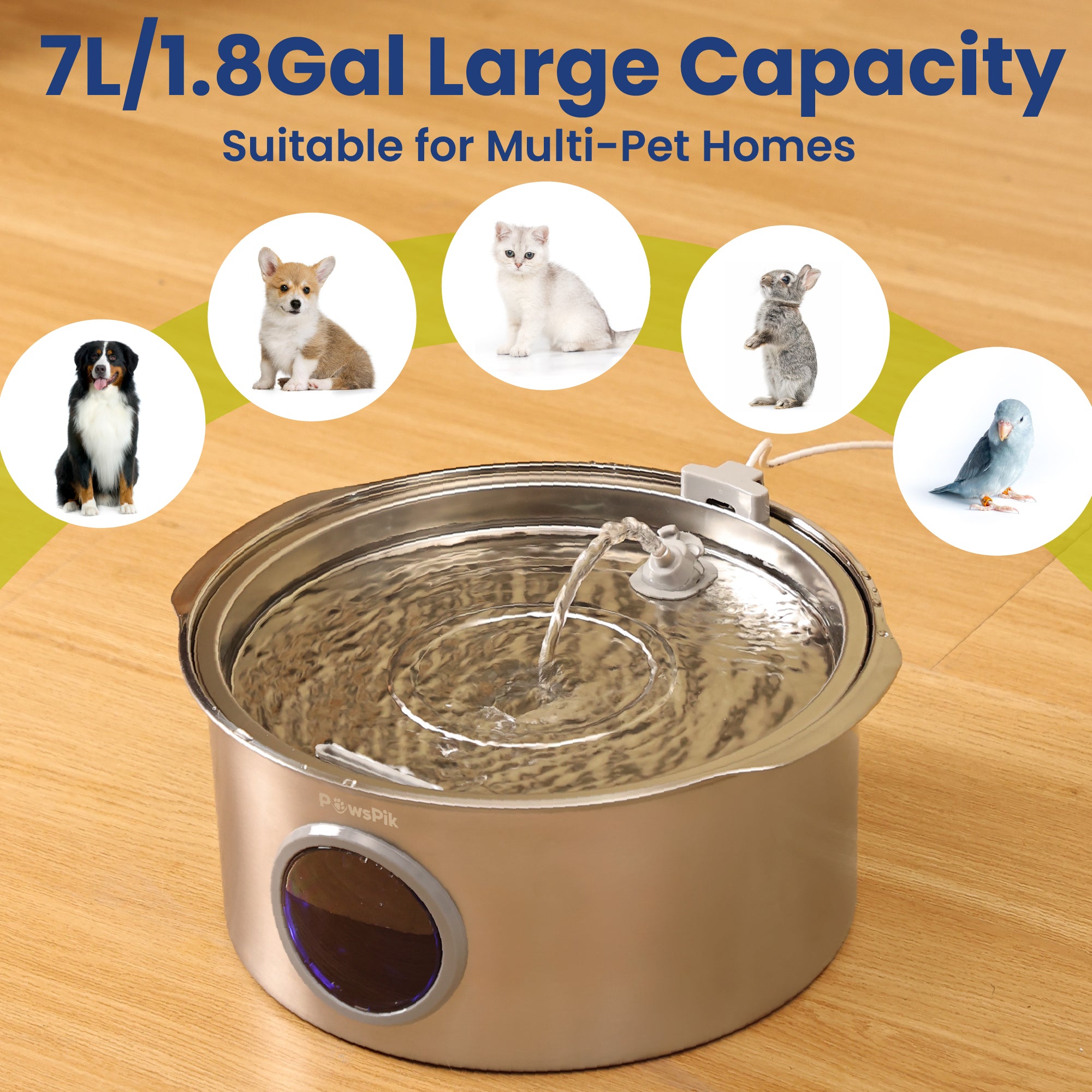 An application scenario or product detail of water bowl fountain for dogs - Image 17