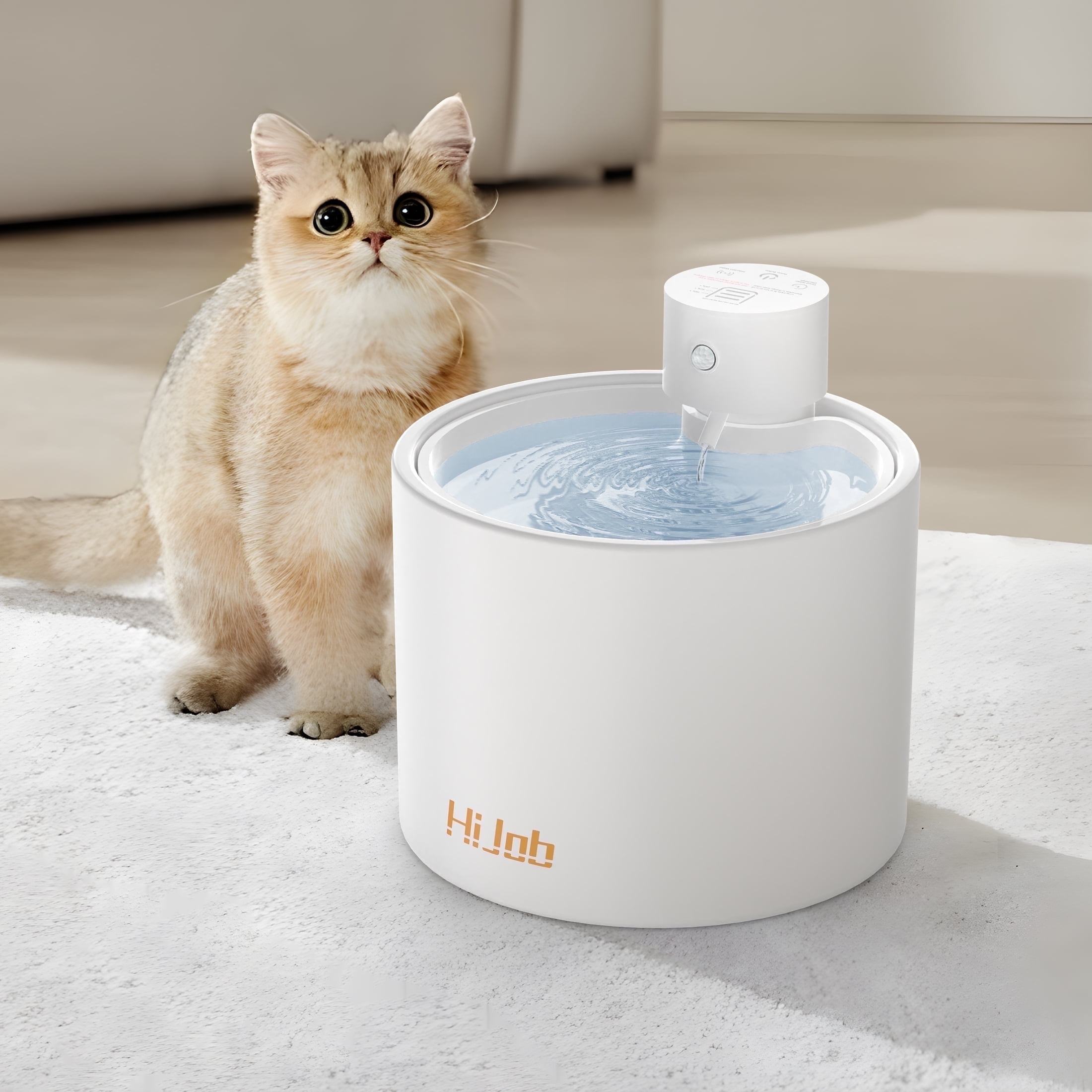 An application scenario or product detail of water bubbler for cats - Image 22