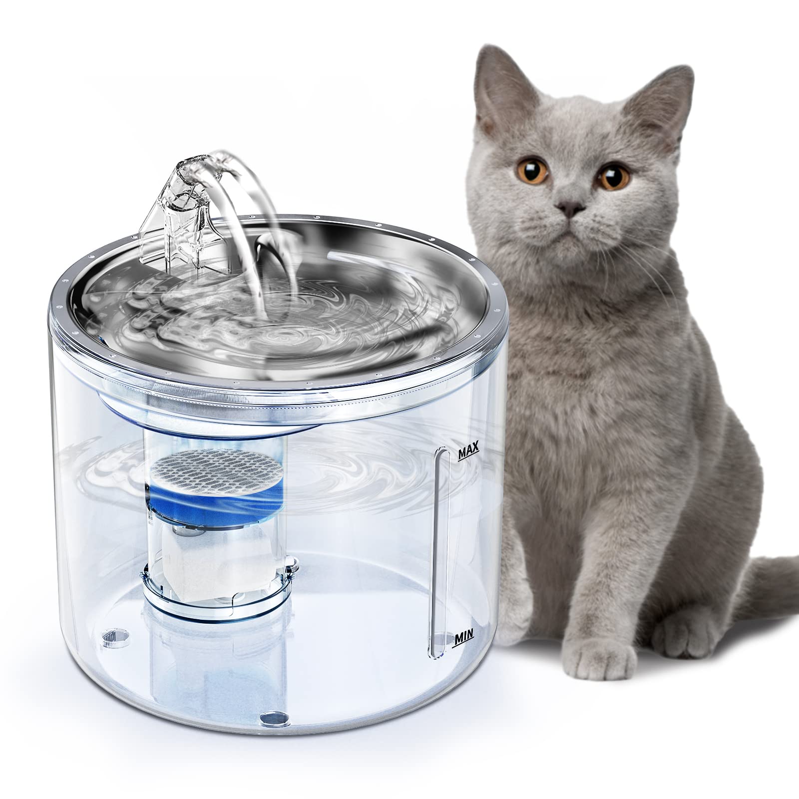 An application scenario or product detail of water container for cats - Image 4