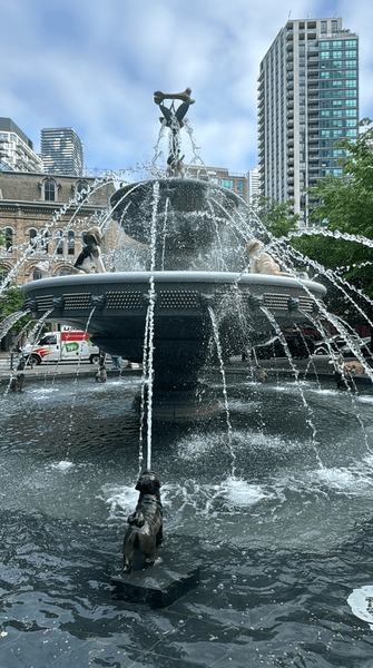 An application scenario or product detail of water fountain animals - Image 4