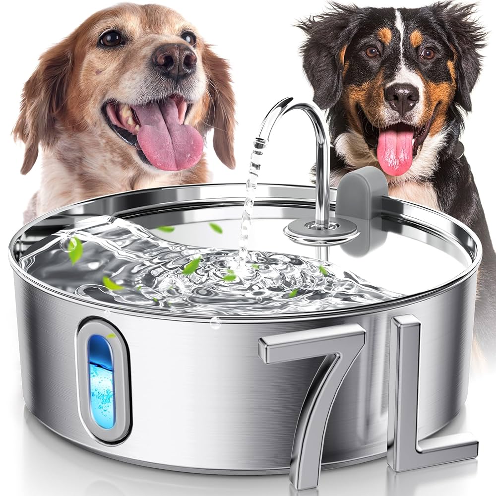 An application scenario or product detail of water fountains for large dogs - Image 2
