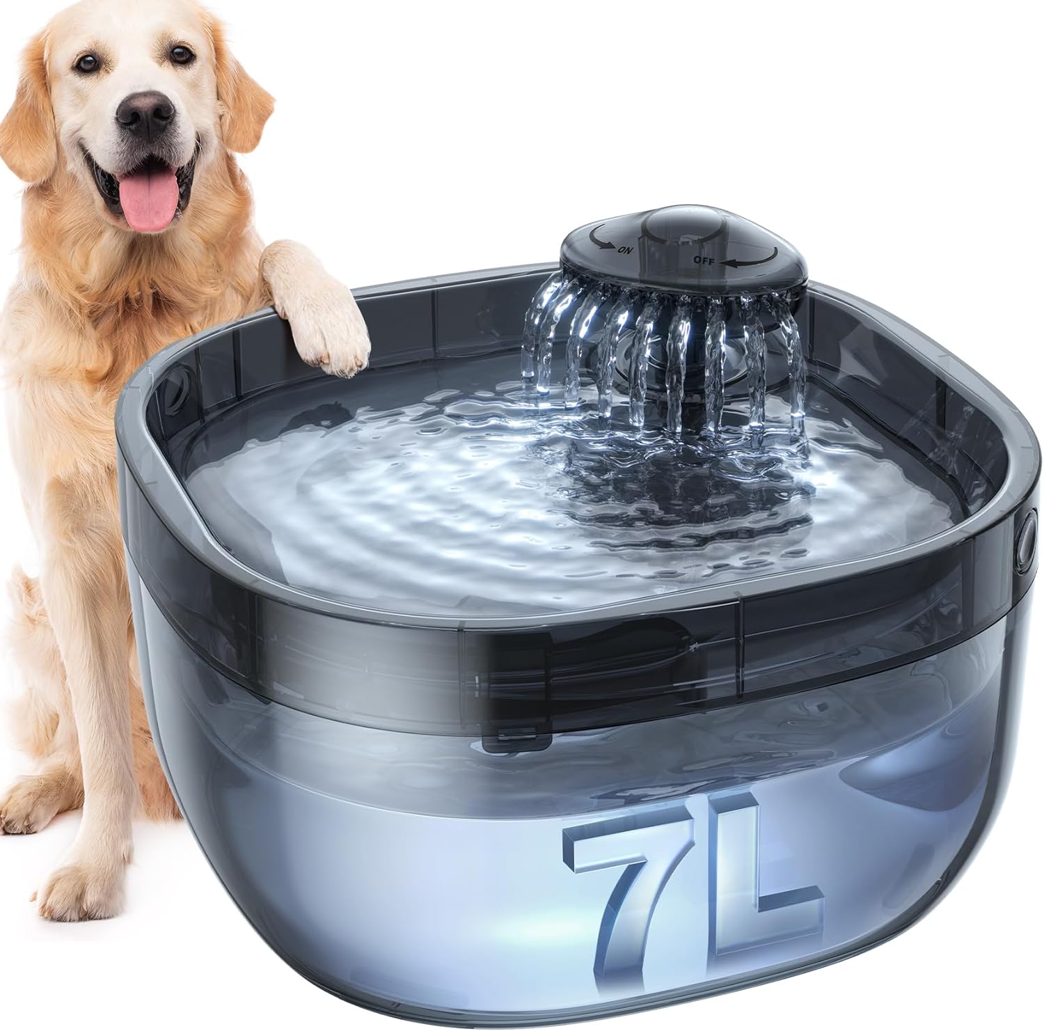 An application scenario or product detail of water fountains for large dogs - Image 5