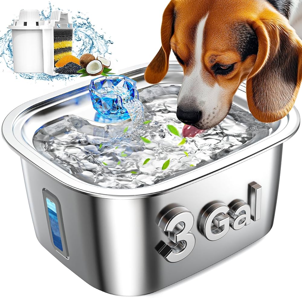 An application scenario or product detail of water fountains for large dogs - Image 13