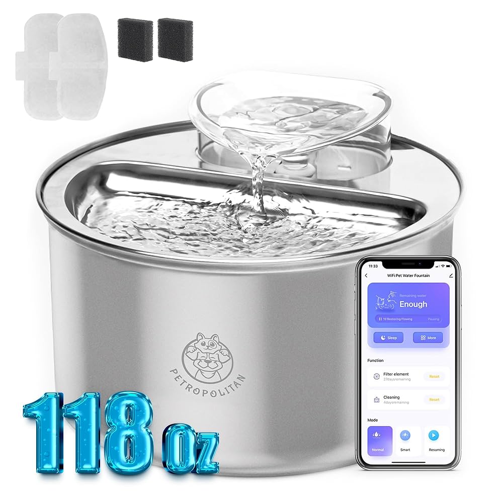 An application scenario or product detail of waterer for cats - Image 2