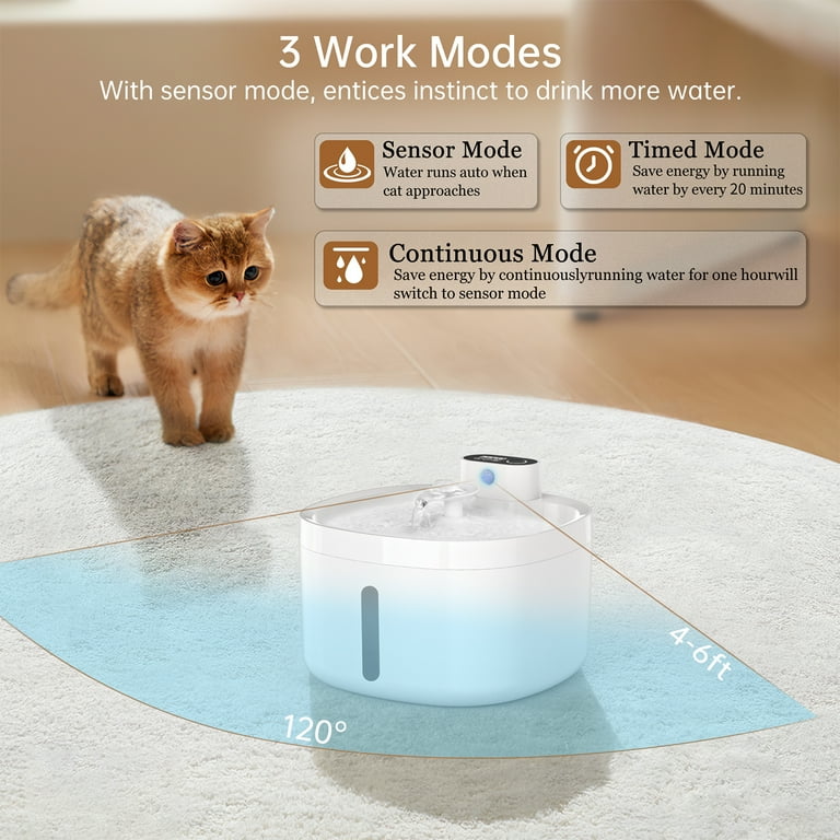 An application scenario or product detail of waterfall cat fountain - Image 17
