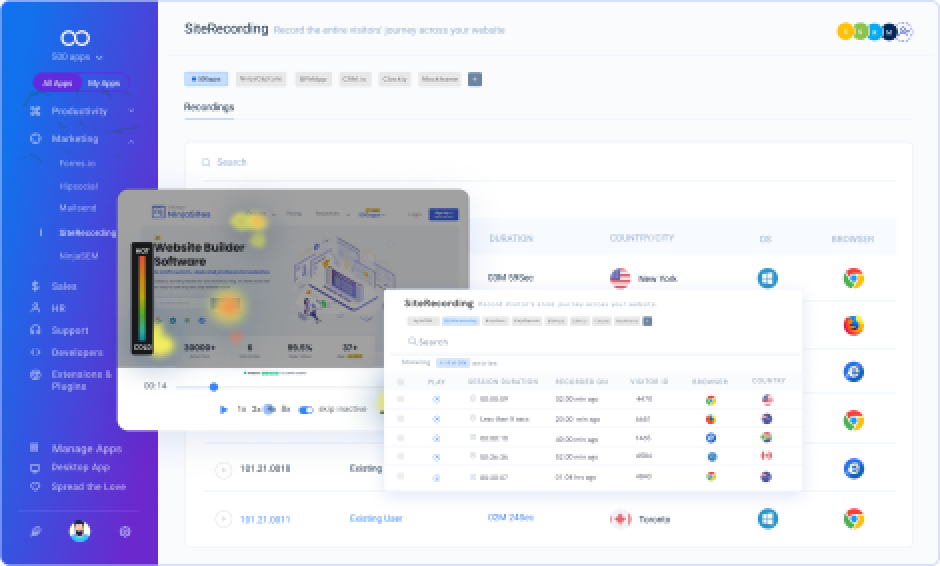 An application scenario or product detail of web tracker login - Image 16